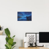 Stilte Poster met Spreuk (Thuiskantoor)