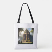 Stilte spreekt het hardst tote bag (Achterkant)