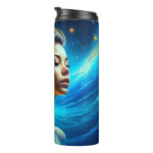 Stilte spreekt | Meditatie Hemelse Kunst Thermosbeker (Geroteerd rechts)