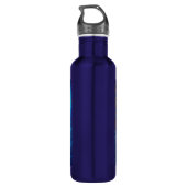 Stilte spreekt | Meditatie Hemelse Kunst Waterfles (Achterkant)