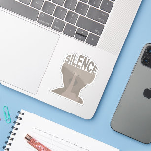 Stilte Sticker