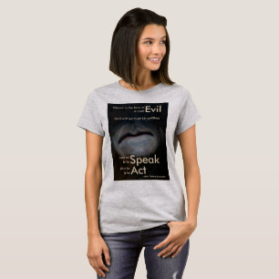 Stilte T-shirt voor vrouwen