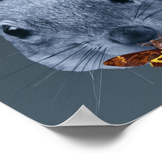 Stilte van de eekhoorns - een Parodie Poster (Hoek)