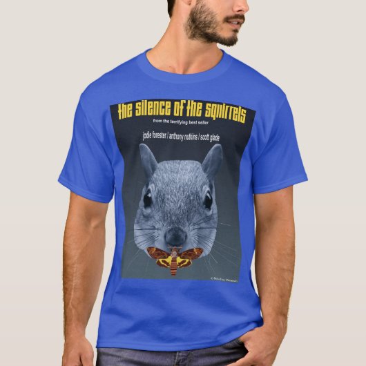 Stilte van de eekhoorns - een Parodie T-shirt (Voorkant)