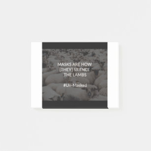 Stilte van de lammeren post-it® notes