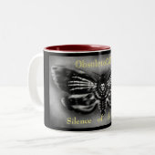 Stilte van de Odd Tweekleurige Koffiemok (Voorkant links)