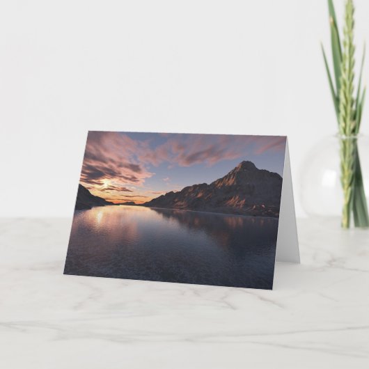 Stilte van de schemering kaart (Voorkant)