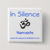 Stilte Vierkante Button 5,1 Cm (Voorkant)