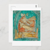 Stilte vinden. Boeddhistische meditatie. Briefkaart (Voorkant / Achterkant)