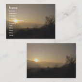 Stilte Visitekaartje (Voorkant / Achterkant)