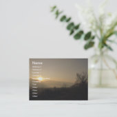Stilte Visitekaartje (Staand voorkant)