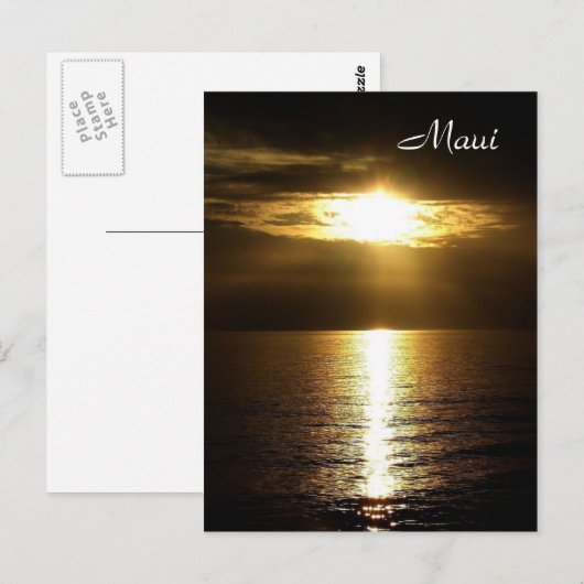 Stilte voor Storm door Bobby Mikul briefkaart (Voorkant / Achterkant)