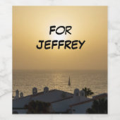 Stilte Wijn Etiket (Enkel label)