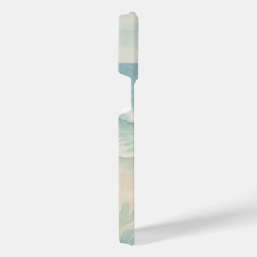 Stilte & Zee — Ocean-geïnspireerd Painted iPhone Hoesje (Rechterkant)