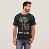 StilteHate Dag Van Stilte grappig T-shirt (Voorkant volledig)
