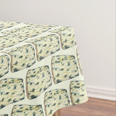 Stilton Blue Bleu Gorgonzola Wedge Cheese Tasting Tafelkleed (Voorbeeld)