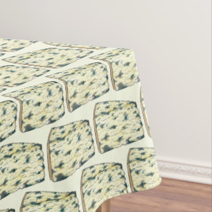 Stilton Blue Bleu Gorgonzola Wedge Cheese Tasting Tafelkleed