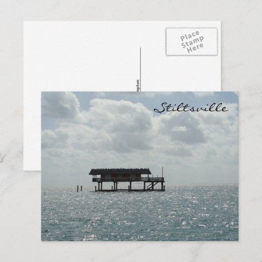 Stiltsville Briefkaart (Voorkant / Achterkant)