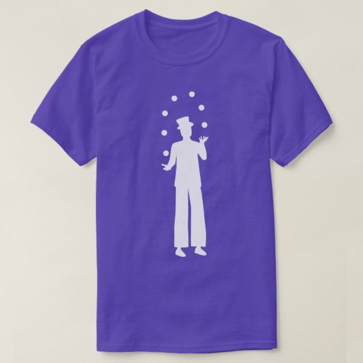 Stiltwalker jongleren t-shirt (Design voorkant)
