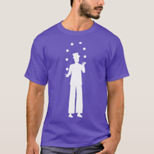 Stiltwalker jongleren t-shirt