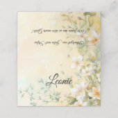Stilvolle Hochzeit in Pastell Plaatskaartje (Buitenkant ongevouwen)