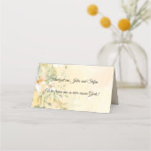 Stilvolle Hochzeit in Pastell Plaatskaartje (Achterkant)