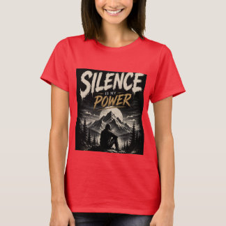Stilzwijgen Is Mijn Kracht Grafisch T-Shirt