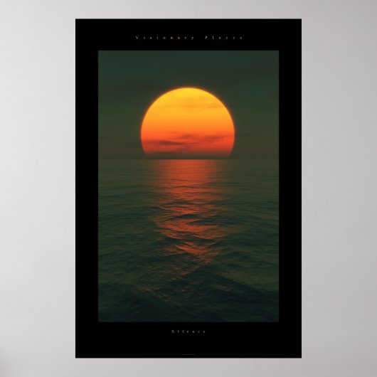 stilzwijgen poster (Voorkant)