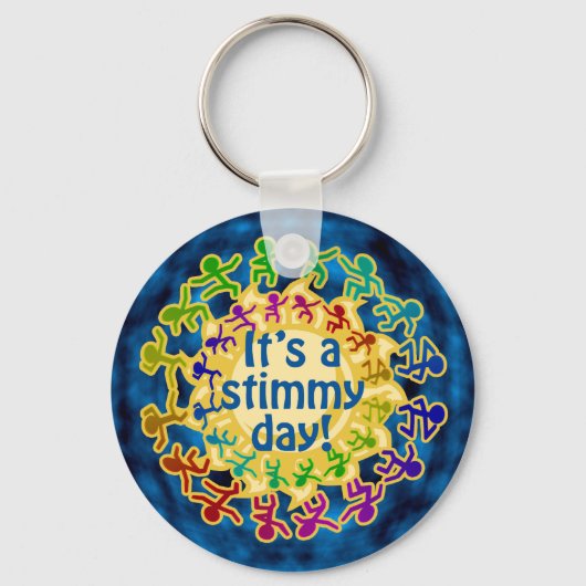 Stimmy Day Sleutelhanger (Voorkant)