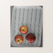 Stimuleer goede bedoelingen rode appels legpuzzel (Verticaal)