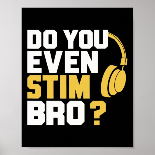 Stimuleer je broer? poster (Voorkant)