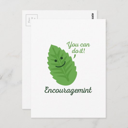 Stimuleren Briefkaart (Voorkant / Achterkant)