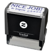 Stimuleren "NICE JOB!" Teacher Rubber Stamp Zelfinktende Stempel (Product)