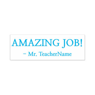 Stimuleren van "AMAZING JOB!" Rubberstempel Zelfinktende Stempel