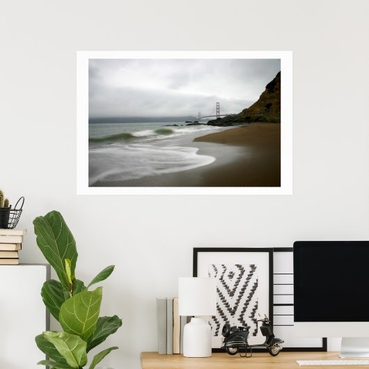 Stimulerende golven poster (Thuiskantoor)