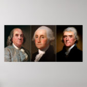 STIMULERENDE VADERS VAN DE AMERIKAANSE TRIPTYCH POSTER (Voorkant)