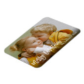 Stimulering feestdag met feestelijke kerstfeesteli magneet (Linkerzijde)