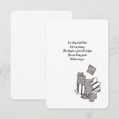 Stimulering, geloof ik in u, een vlakke Kaart (Voorkant / Achterkant)