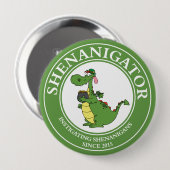 Stimulering Shenanigans 2015 Ronde Button 4,0 Cm (Voorkant /achterkant)