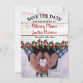 Stimulering vakantie II winter/Kerstmis, behalve d Save The Date (Voorkant)