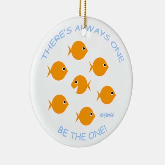 Stimulering van de kerstversiering van de leraar keramisch ornament (Rechts)