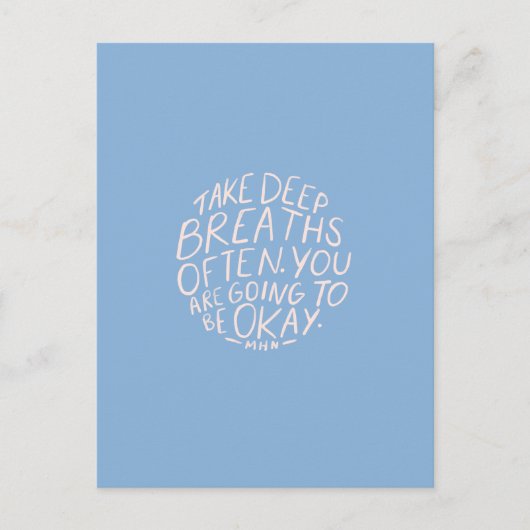 Stimulering van het citaat voor vrouwen briefkaart (Voorkant)