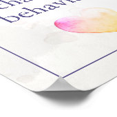 Stimulering van leraren Waterverf klaslokaal Poster (Hoek)