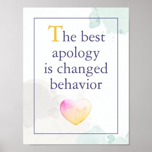 Stimulering van leraren Waterverf klaslokaal Poster (Voorkant)