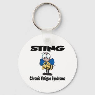 STING Chronisch Vermoeidheidssyndroom Sleutelhanger