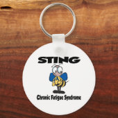 STING Chronisch Vermoeidheidssyndroom Sleutelhanger (Voorkant)