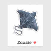 Sting Ray Kleur Sticker (Vel)