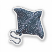 Sting Ray Kleur Sticker (Voorkant)