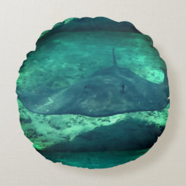 Sting Ray Rond Kussen