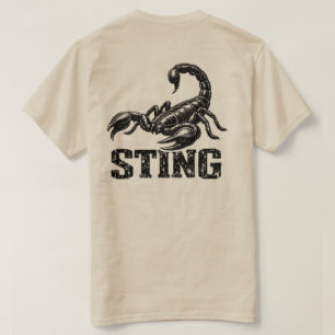 “Sting” Schorpioen Grafische T-shirt 